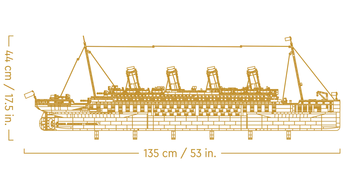 Compatible - 10294 - Titanic - 9090 Pieces