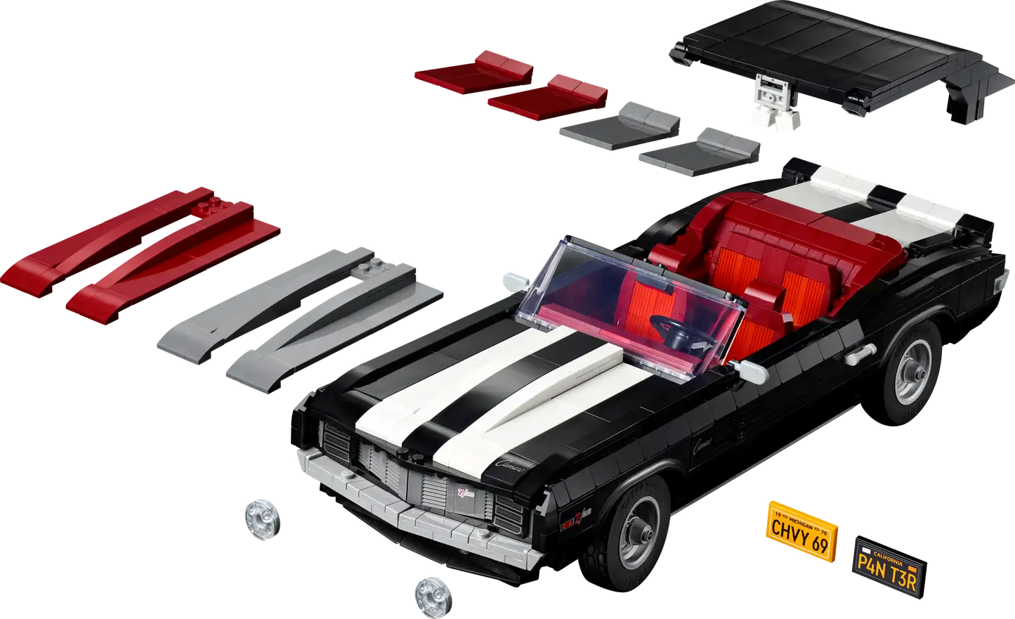 Compatible - 10304 - Chevrolet Camaro Z28 - 1456 Pieces