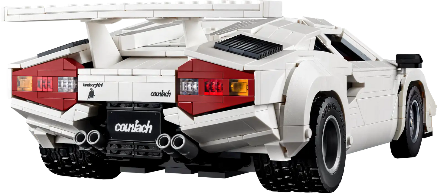 Compatible - 10337 - Lamborghini Countach 5000 Quattrovalvole - 1506 Pieces