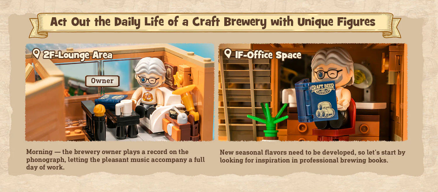 Pantasy - 85023 - Craft Brewery - 3300 Pieces