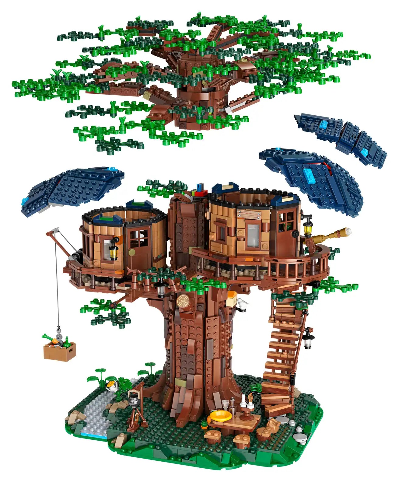 Compatible - 21318 - Tree House - 3036 Pieces