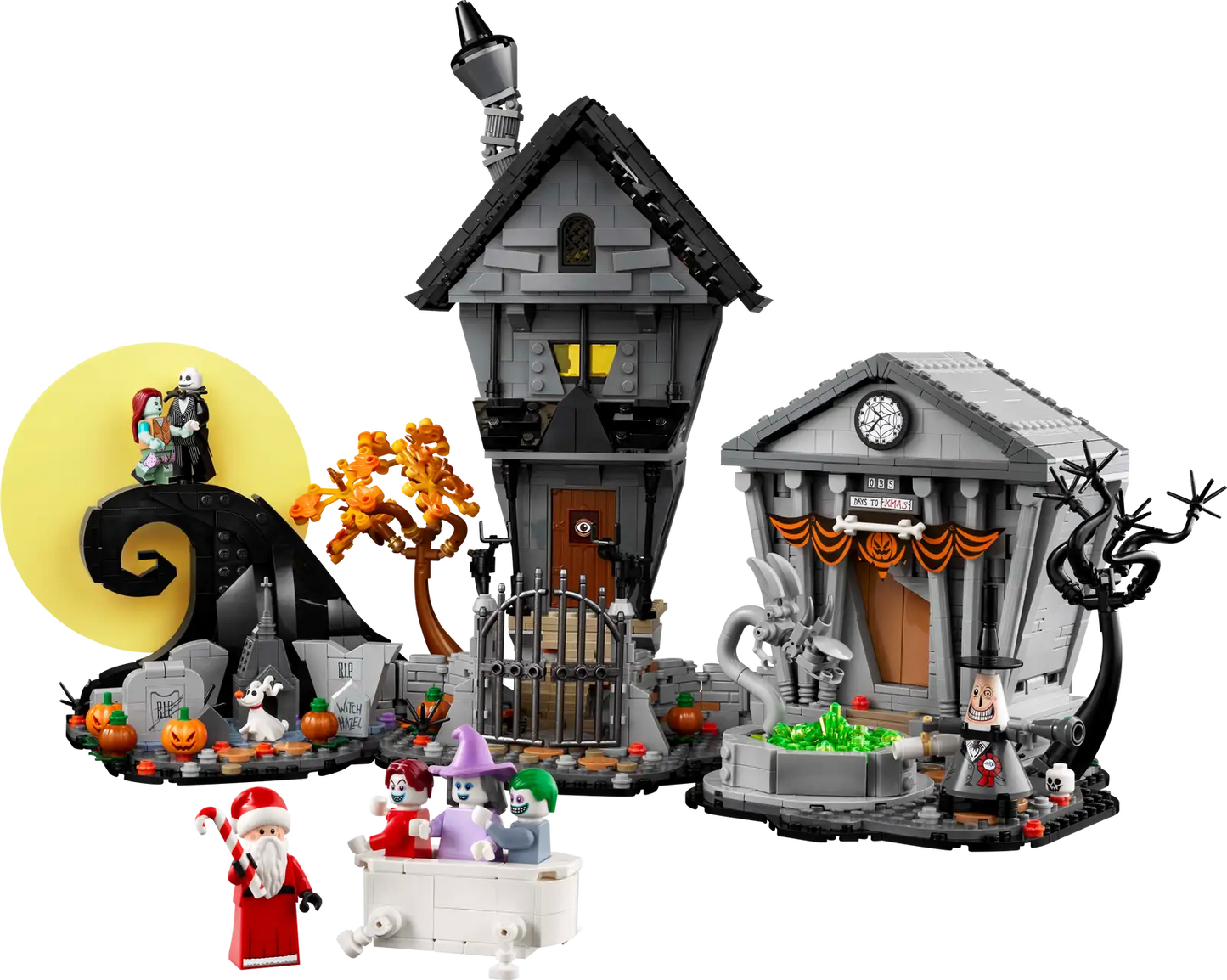 Compatible - 21351 - Disney Tim Burton's - The Nightmare Before Christmas - 2193 Pieces