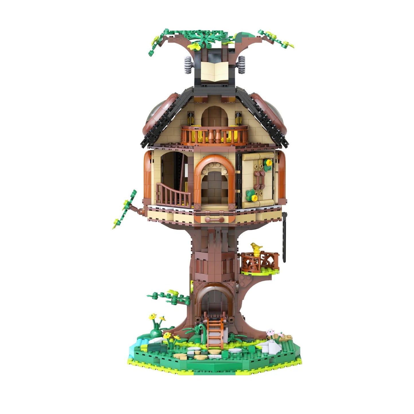 CADA - C66013 - Tree House Library - 1808 Pieces - LED Kit Included