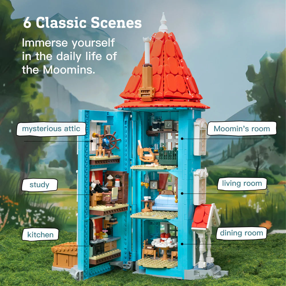 Pantasy - 87201 - Moomin House - 1801 Pieces