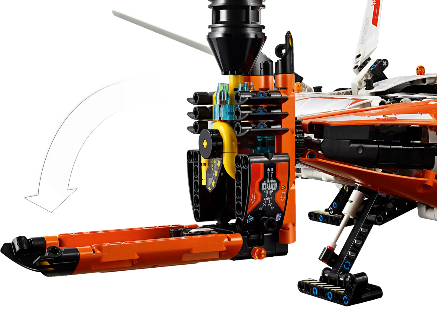 Compatible - 42181 - VTOL Heavy Cargo Spaceship LT81 - 1365 Pieces