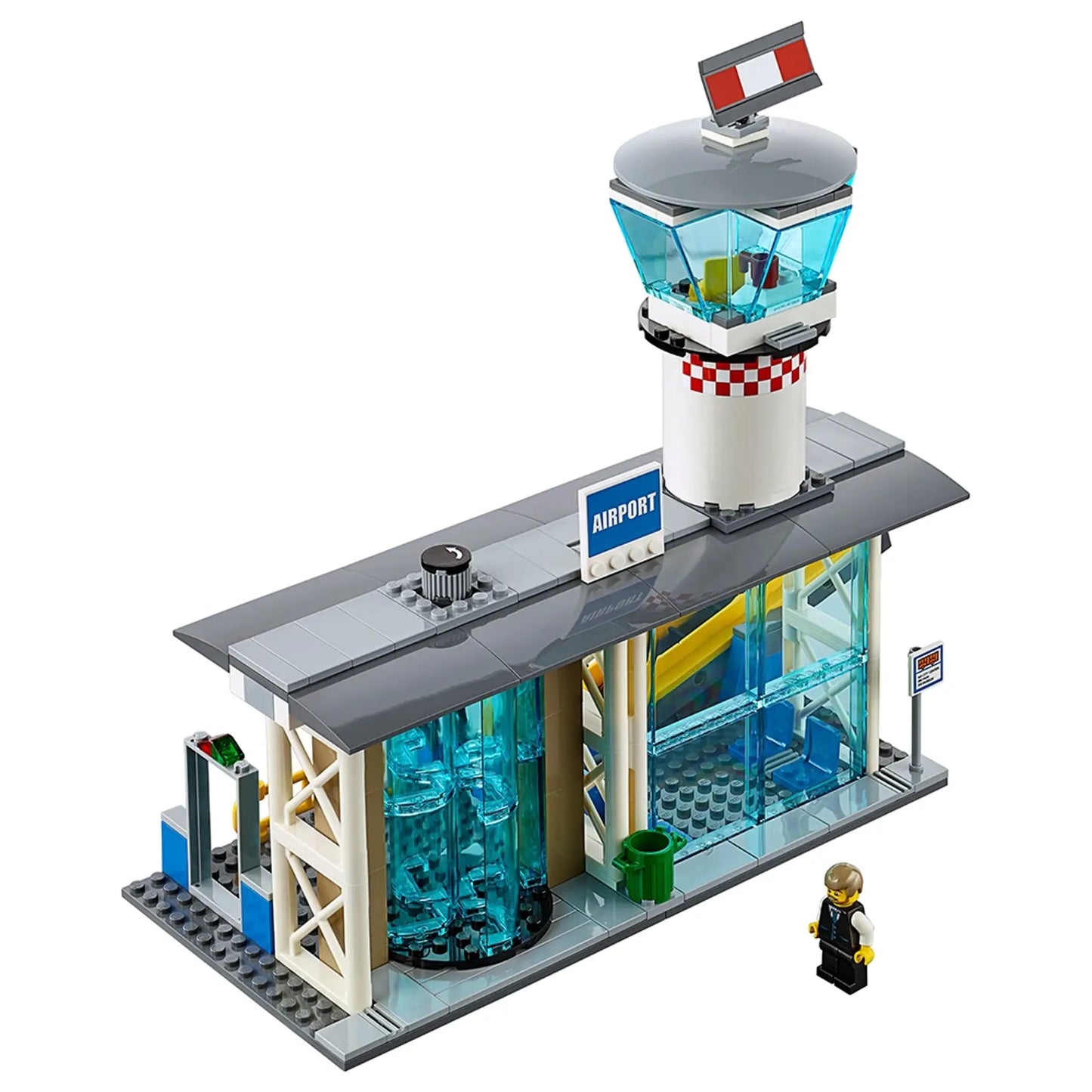 Compatible - 60104 - City - Airport Passenger Terminal - 694 Pieces