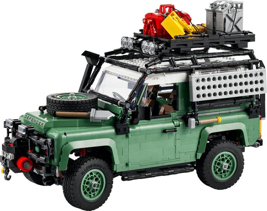 Compatible - 10317 - Icons - Land Rover Classic Defender 90 - 2336 Pieces