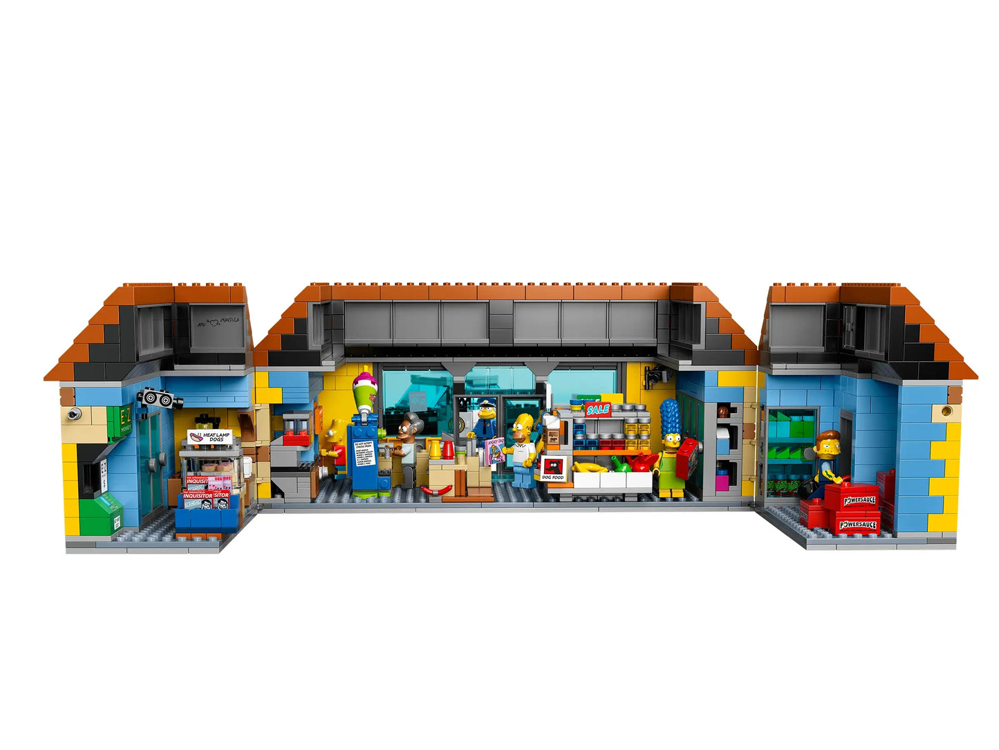 Compatible - 71016 - The Simpsons - The Kwik - E - Mart - 2179 Pieces