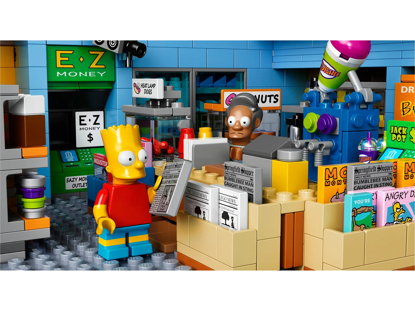 Compatible - 71016 - The Simpsons - The Kwik - E - Mart - 2179 Pieces