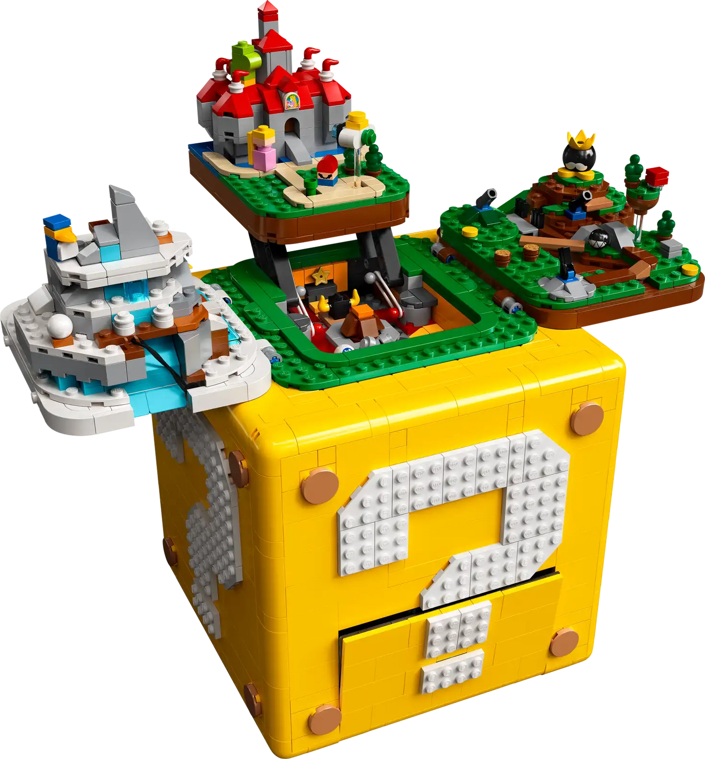 Compatible - 71395 - Super Mario 64 Question Mark Block - 2064 Pieces