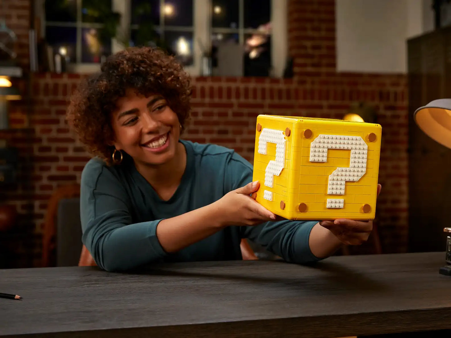 Compatible - 71395 - Super Mario 64 Question Mark Block - 2064 Pieces