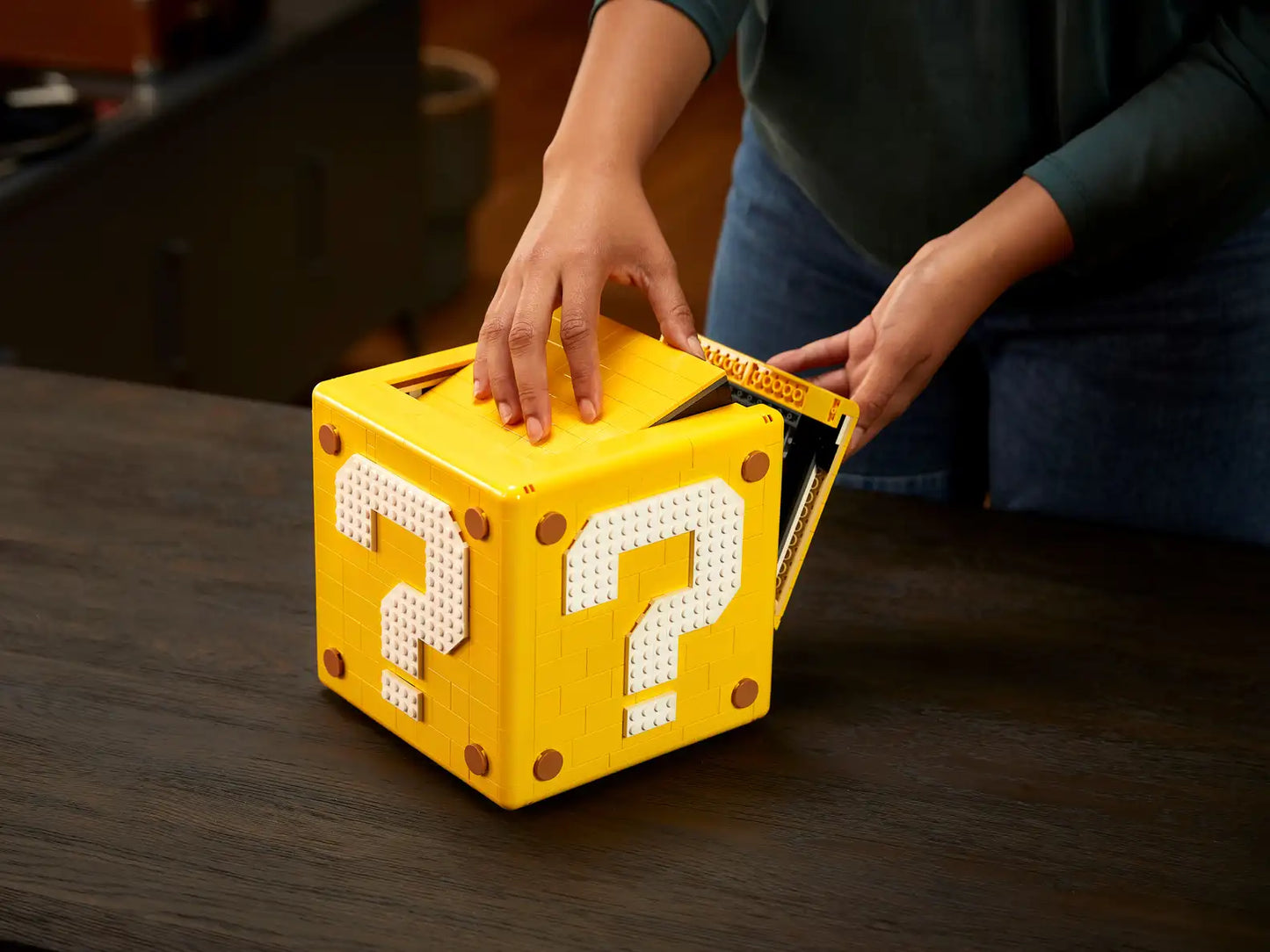 Compatible - 71395 - Super Mario 64 Question Mark Block - 2064 Pieces