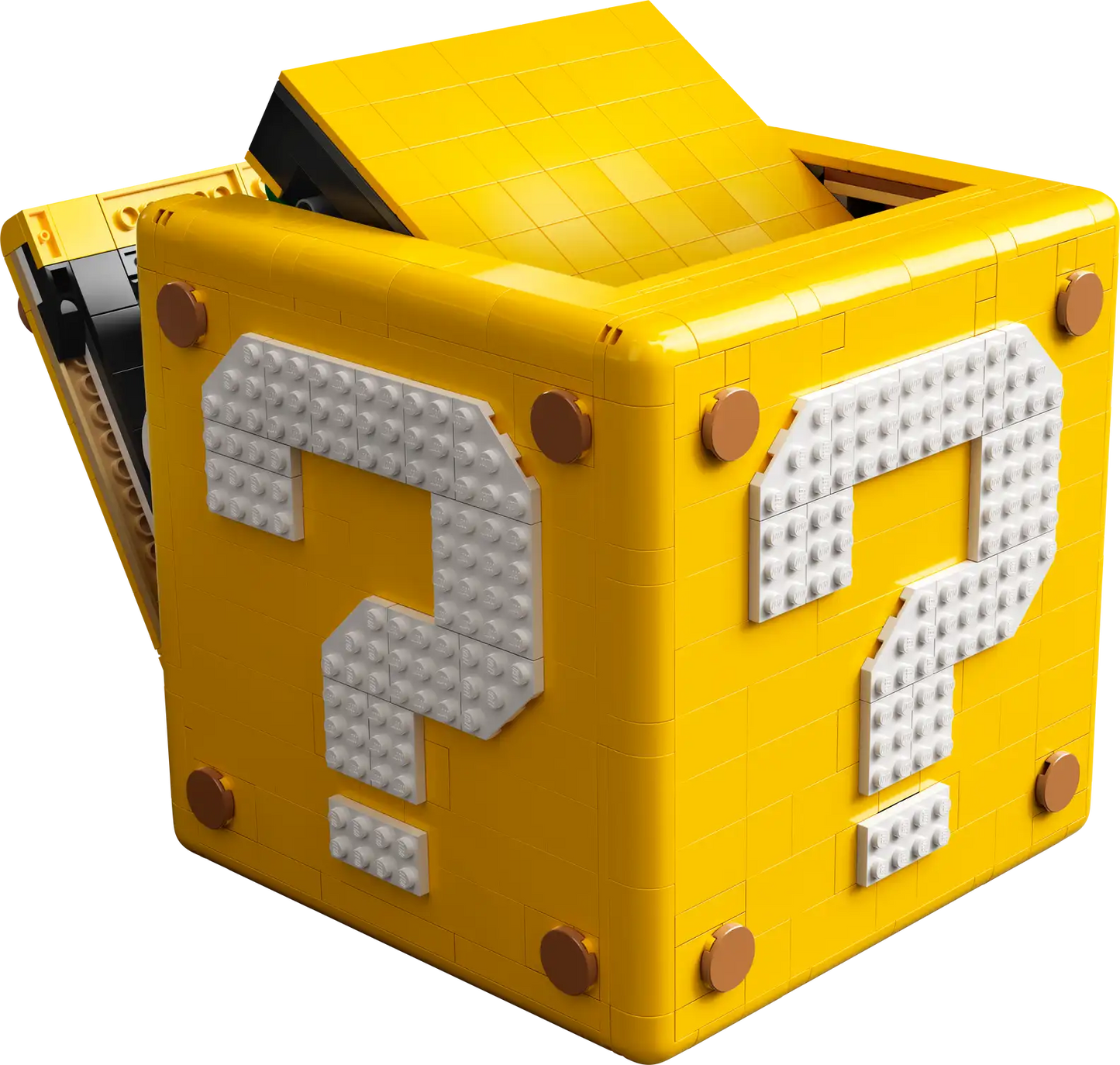 Compatible - 71395 - Super Mario 64 Question Mark Block - 2064 Pieces
