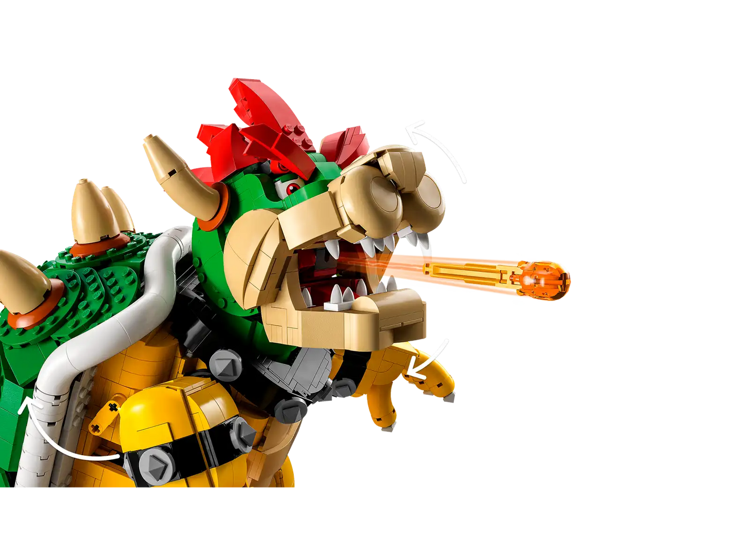 Compatible - 71411 - Super Mario - The Mighty Bowser - 2807 Pieces