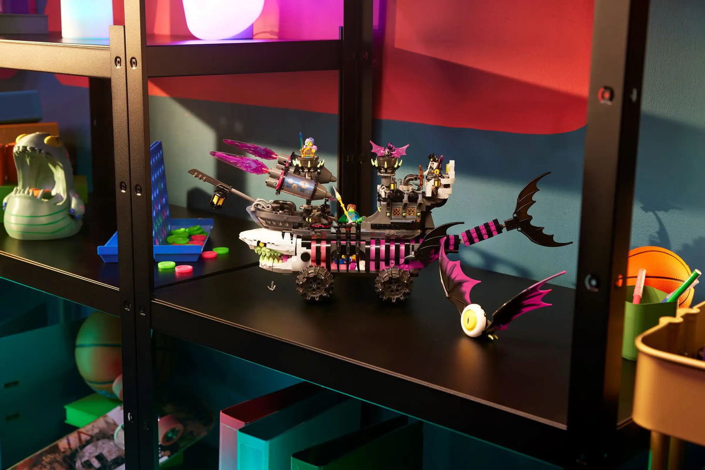 Compatible - 71469 - Dreamz - Nightmare Shark Ship - 1389 Pieces