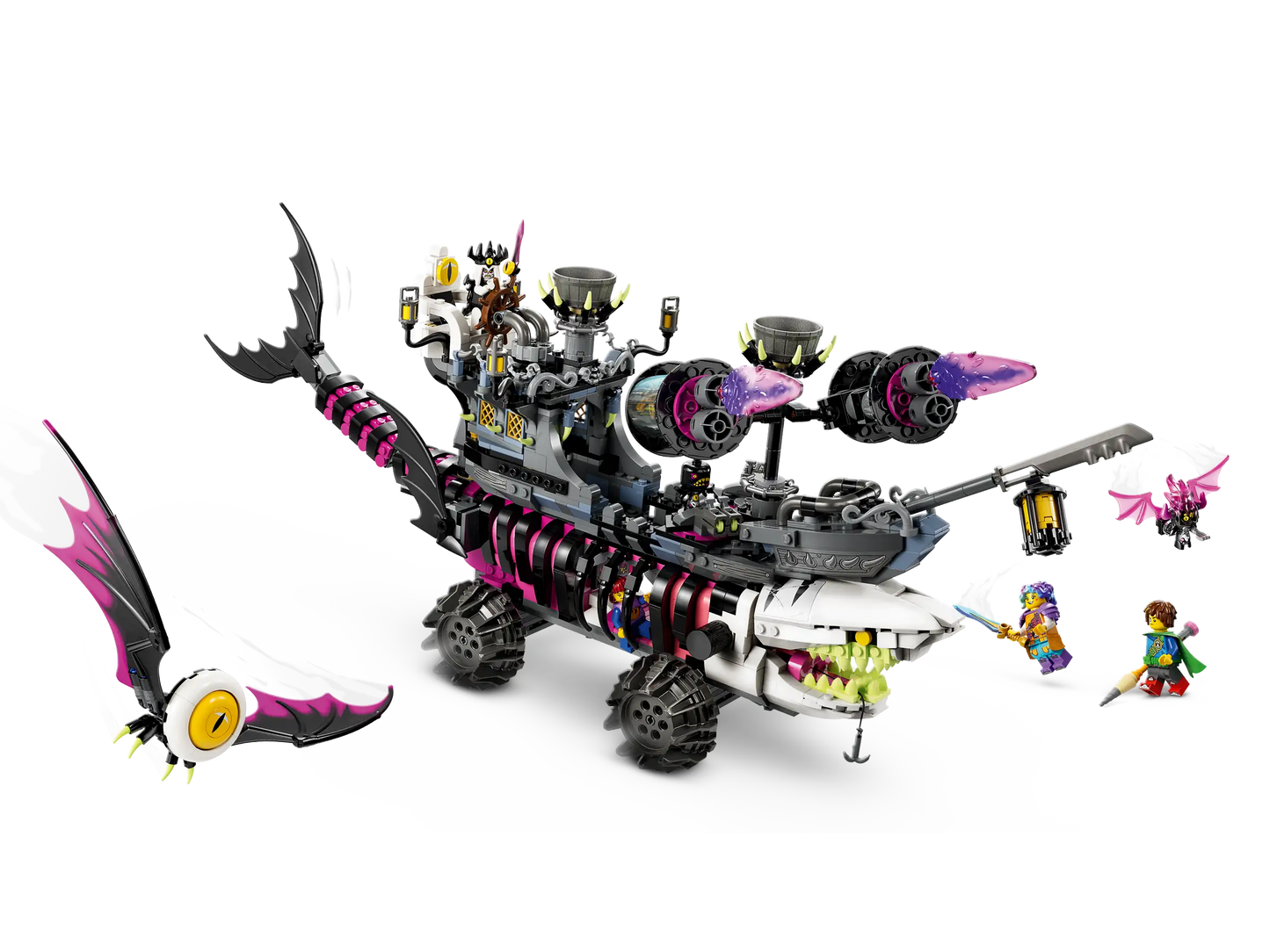 Compatible - 71469 - Dreamz - Nightmare Shark Ship - 1389 Pieces