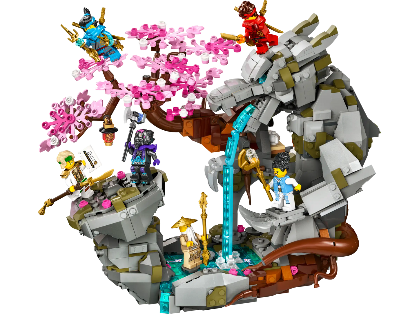 Compatible - 71819 - Ninjago - Dragon Stone Shrine - 1212 Pieces