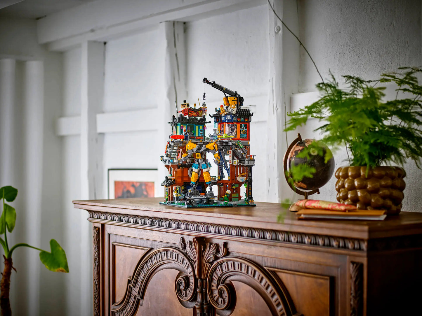 Compatible - 71837 - Ninjago City Workshop - 3244 Pieces