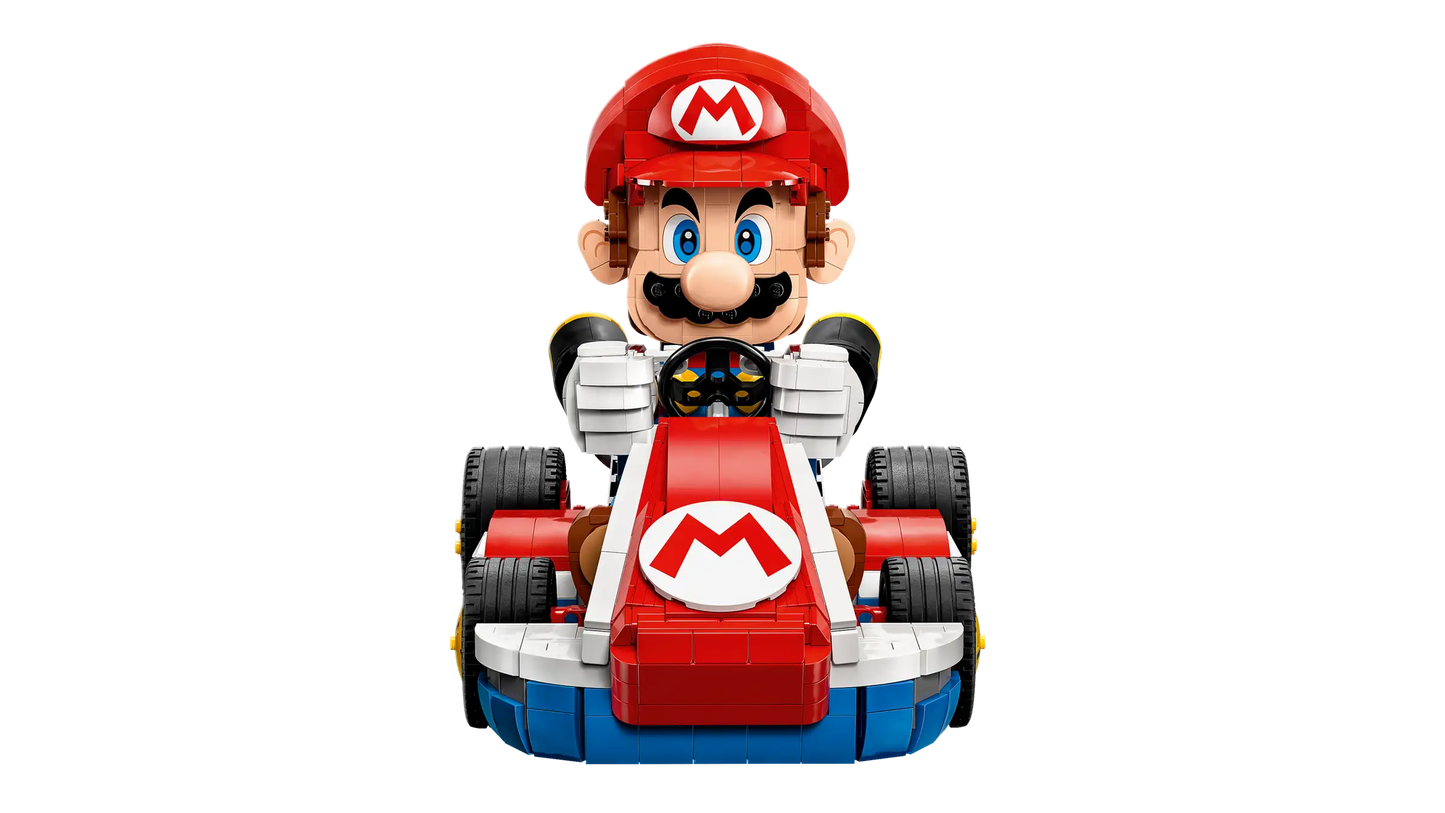 Compatible - 72037 - Mario Kart – Mario & Standard Kart - 1972 Pieces