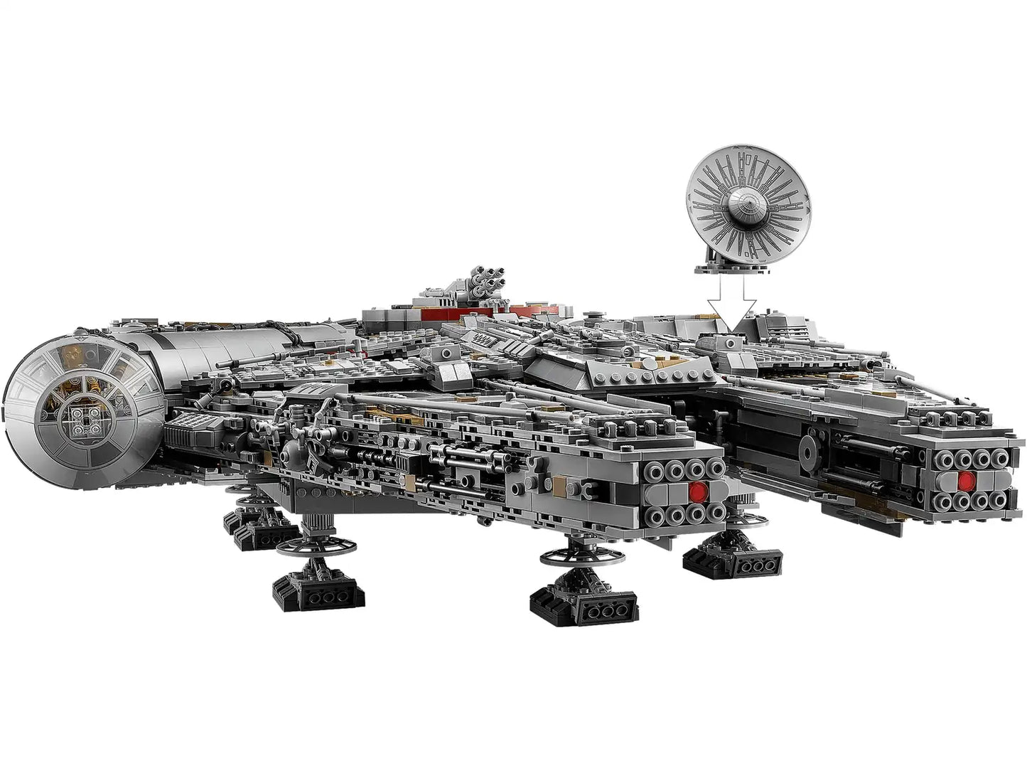 Compatible - 75192 - Star Wars - UCS - The Millenium Falcon - 7541 Pieces