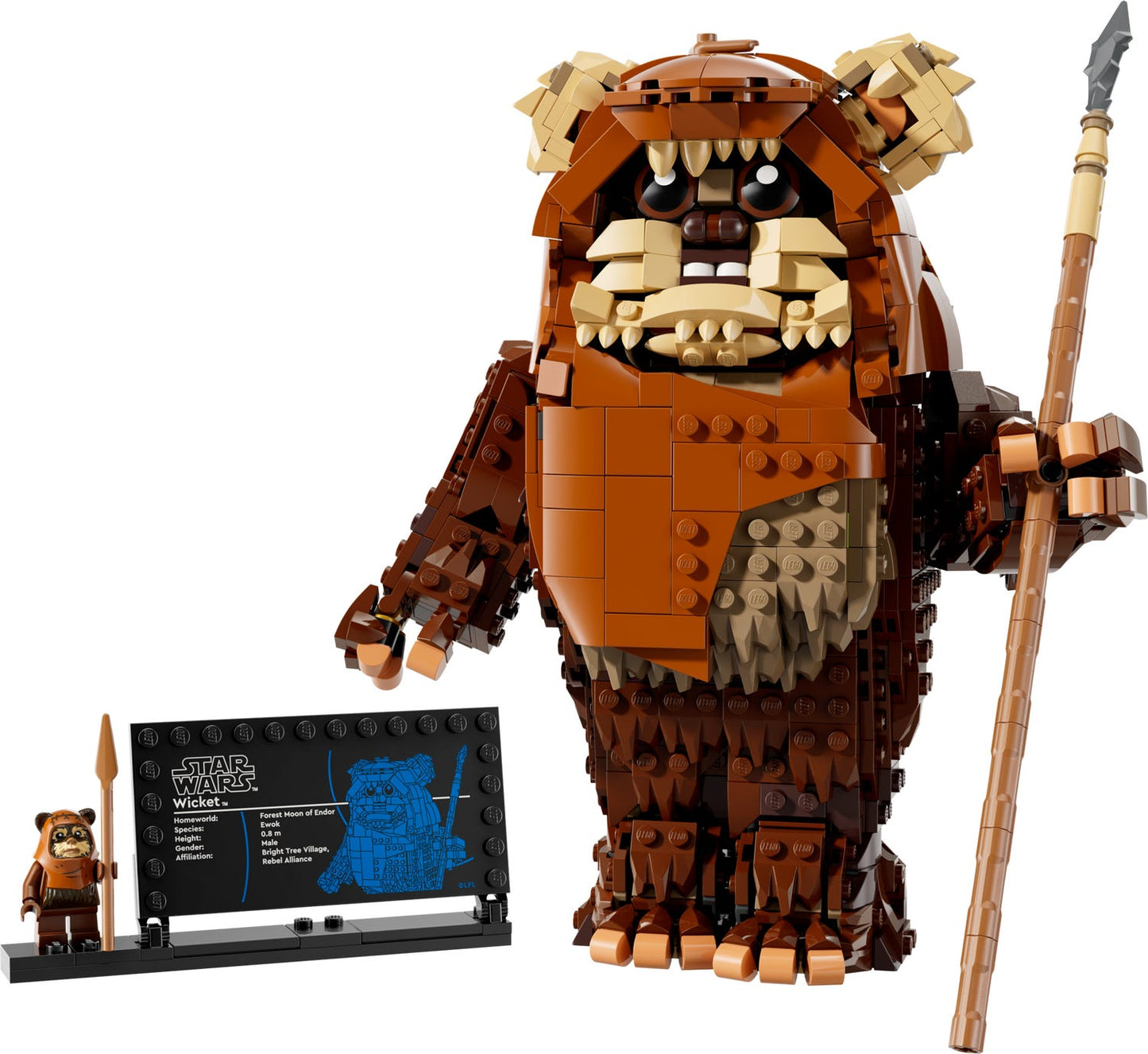 Compatible - 75430 - Star Wars - Wicket The Ewok - 1010 Pieces