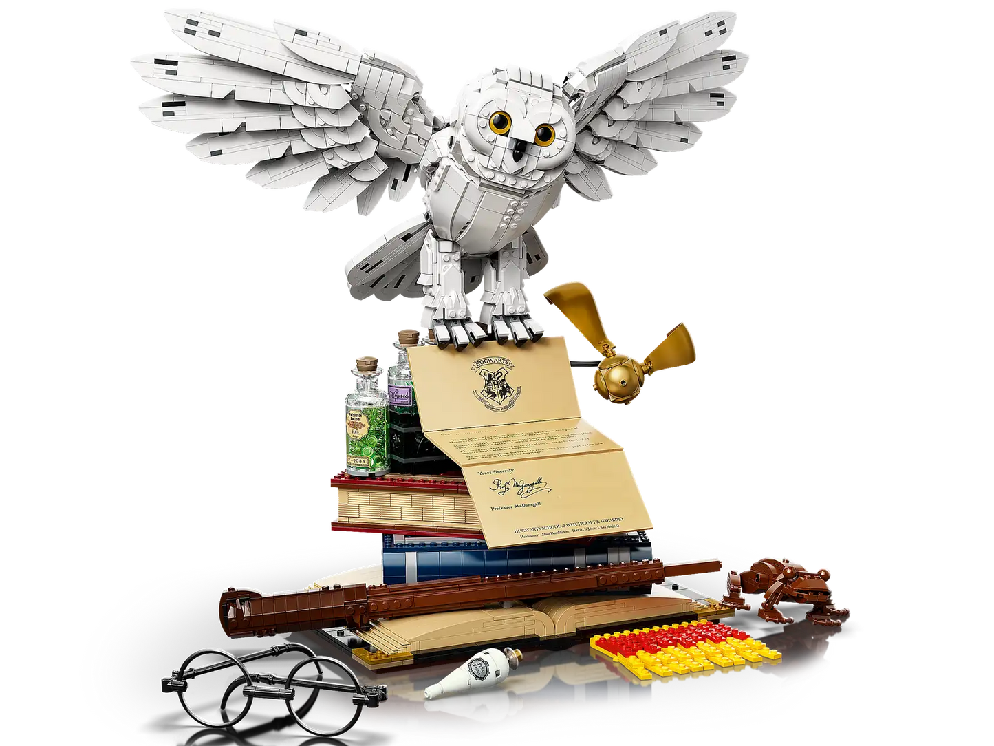 Compatible - 76391 - Hogwarts Icons - Collectors' Edition - 3010 Pieces
