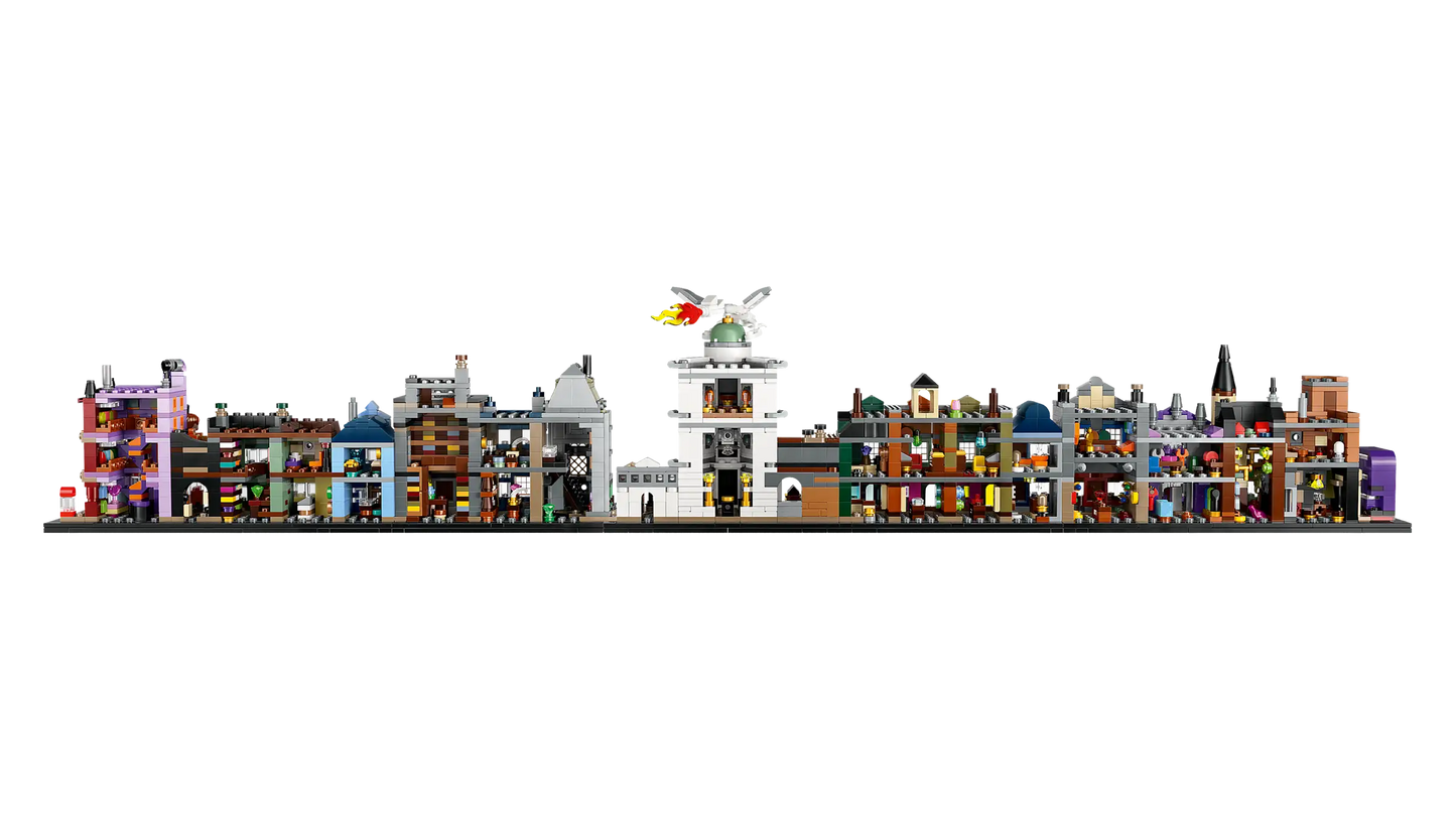 Compatible - 76444 - Diagon Alley Wizarding Shops - 2750 Pieces