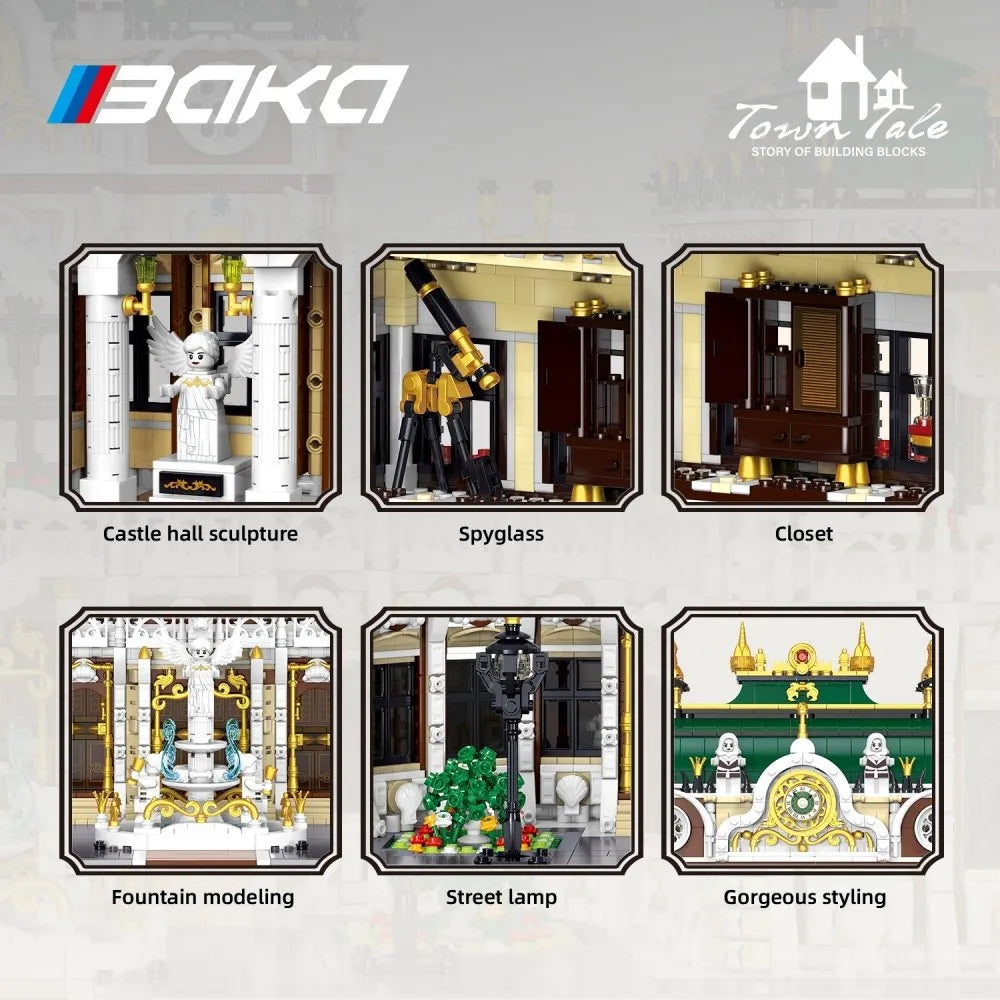 BAKA - 33221 - Luxurious Grand Palace - 11930 Pieces