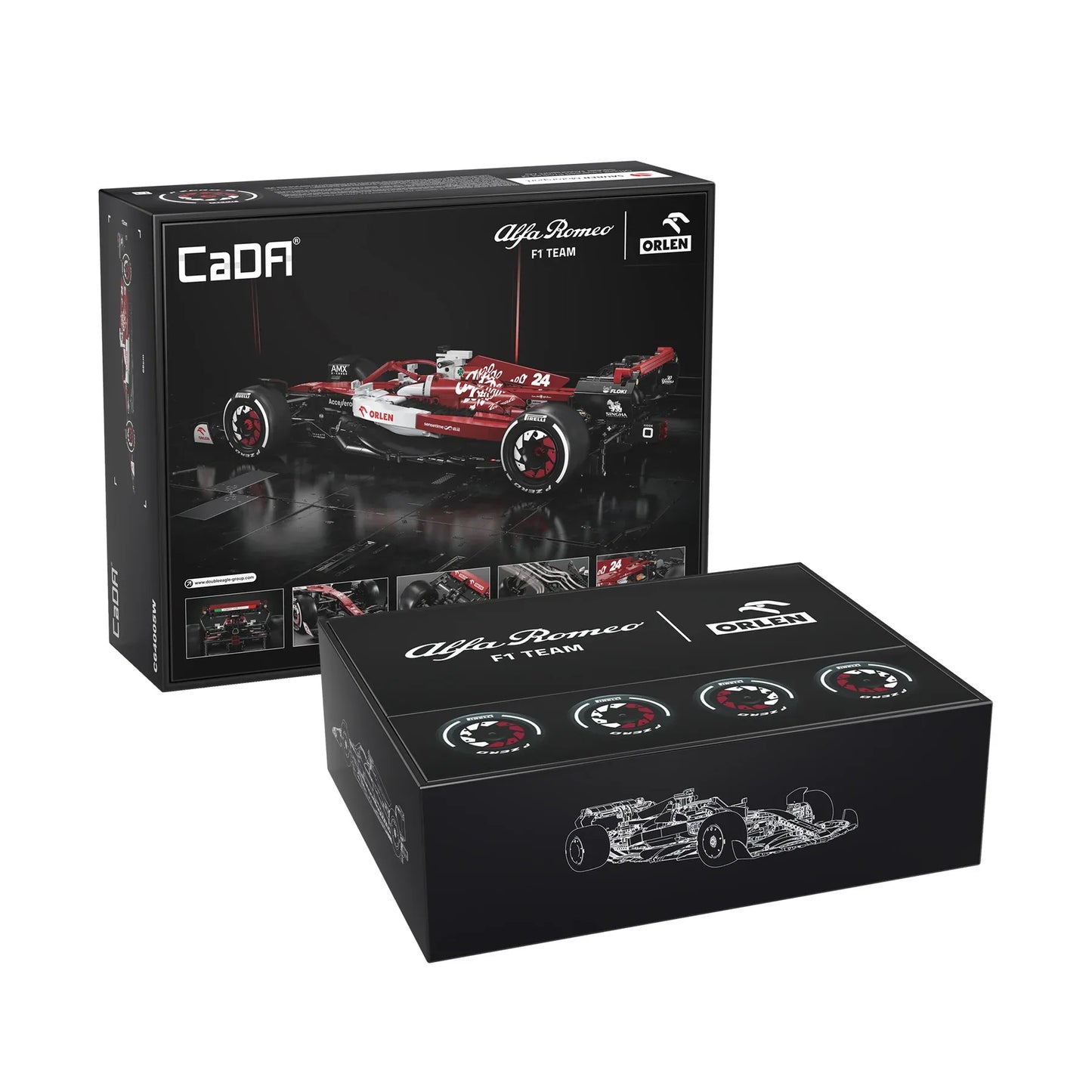 CADA - C64005 - Alfa Romeo - Formula One Car - 1868 Pieces