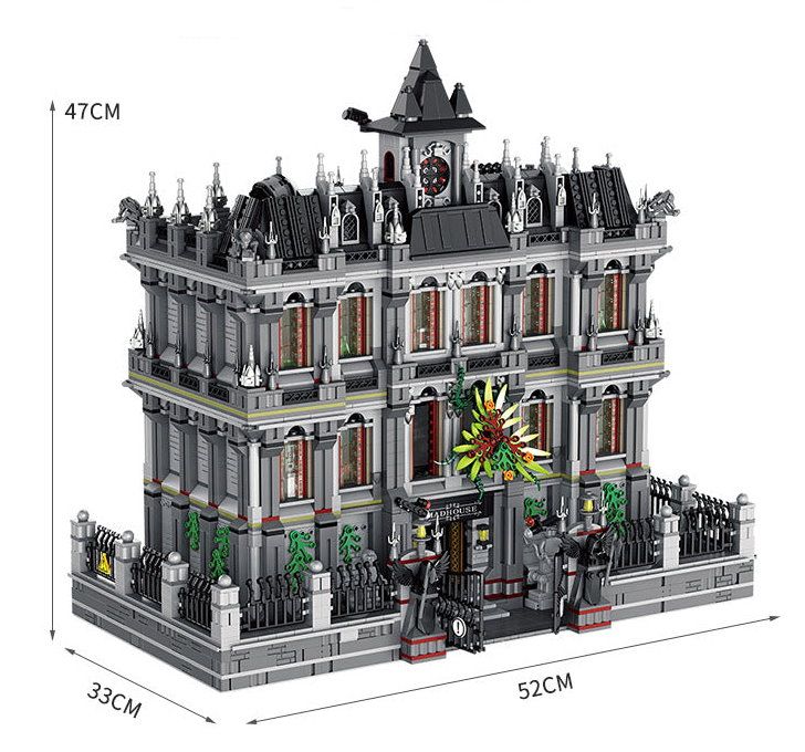 Panlos - 613002 - Batman - Arkham Asylum - 7552 Pieces