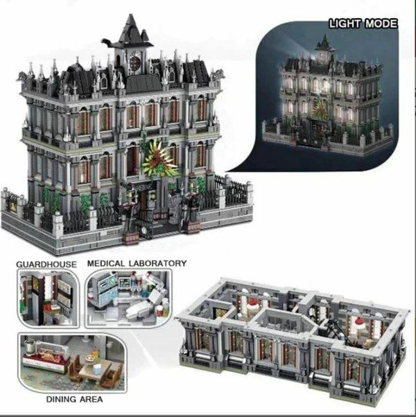 Panlos - 613002 - Batman - Arkham Asylum - 7552 Pieces