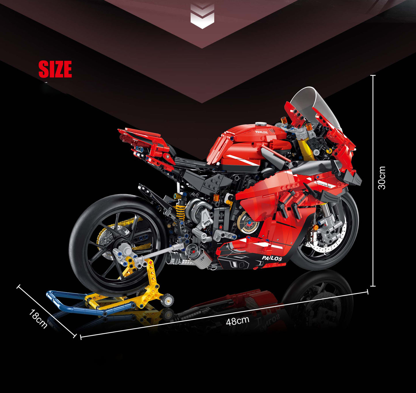 Panlos - Ducati V4S - 672101 - 2129 Pieces