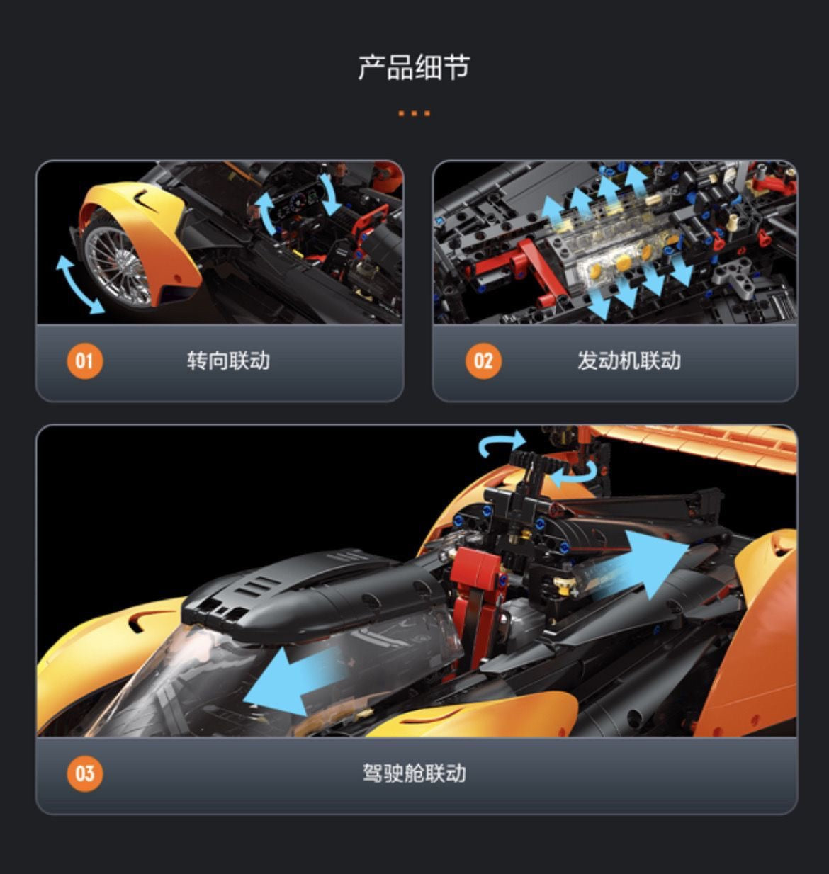 Eikee - Mclaren Solus GT - Y10000 - 2135 Pieces