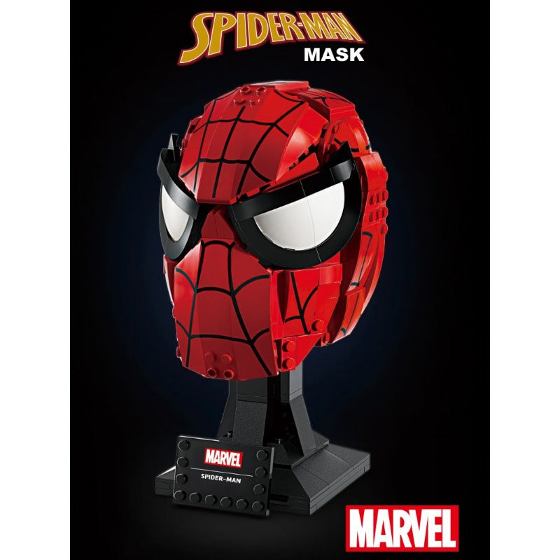 Compatible - 76285 - Spider-Man's Mask - 487 Pieces