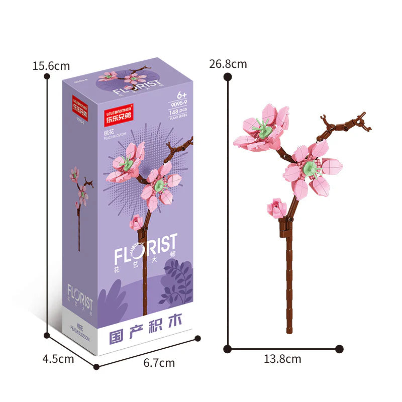 Lele Brother - Peach Blossom - 148 Pieces