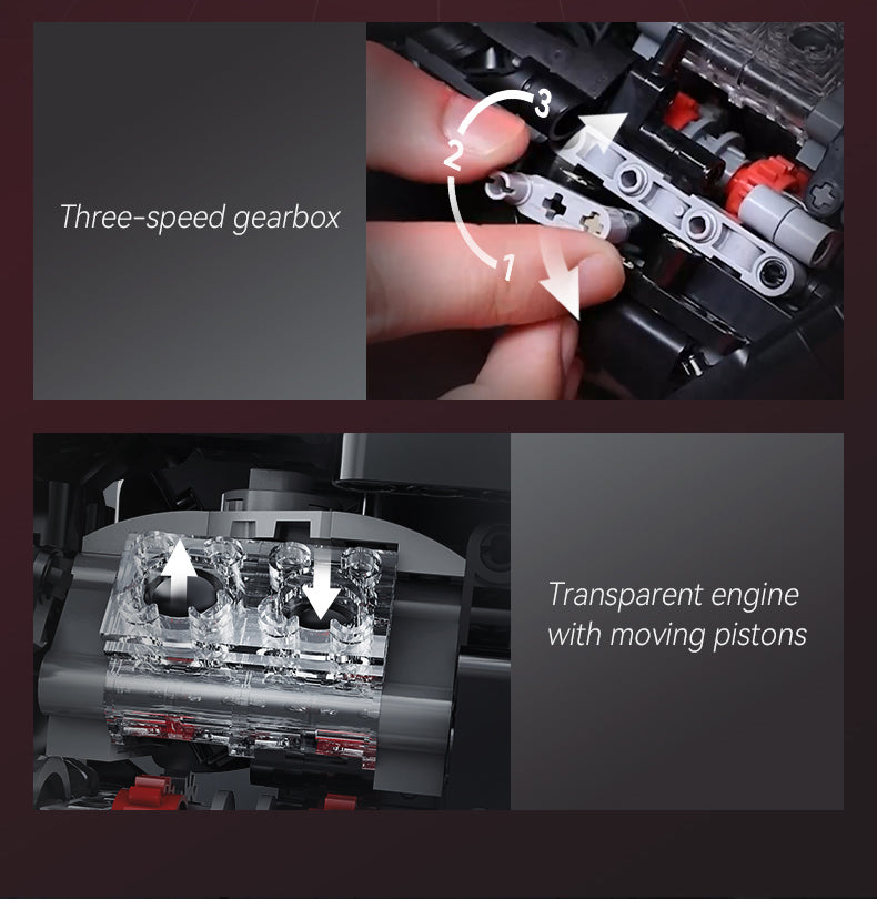CADA - C59021 - Suzuki Katana Motorcycle - 1104 Pieces