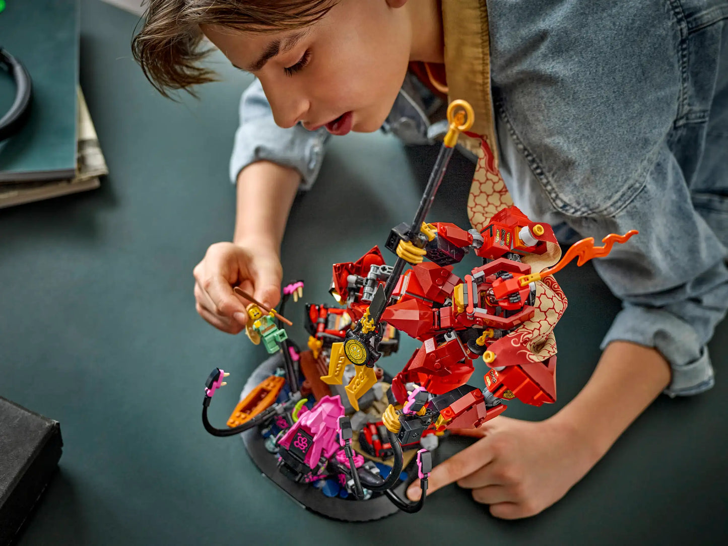 Compatible - 71846 - Ninjago - The Fire Knight Mech - 999 Pieces