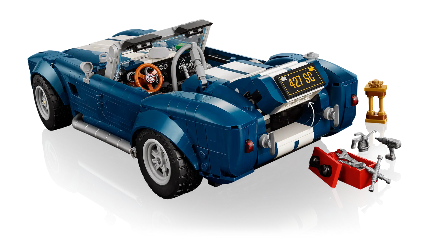 Compatible - 10357 - Icons - Shelby Cobra 427 - 1241 Pieces
