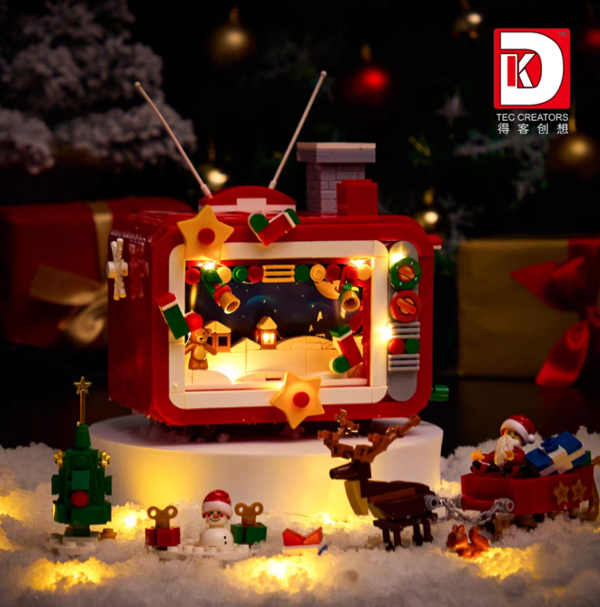 DK - DK711 - Merry Christmas TV Box - 626 Pieces