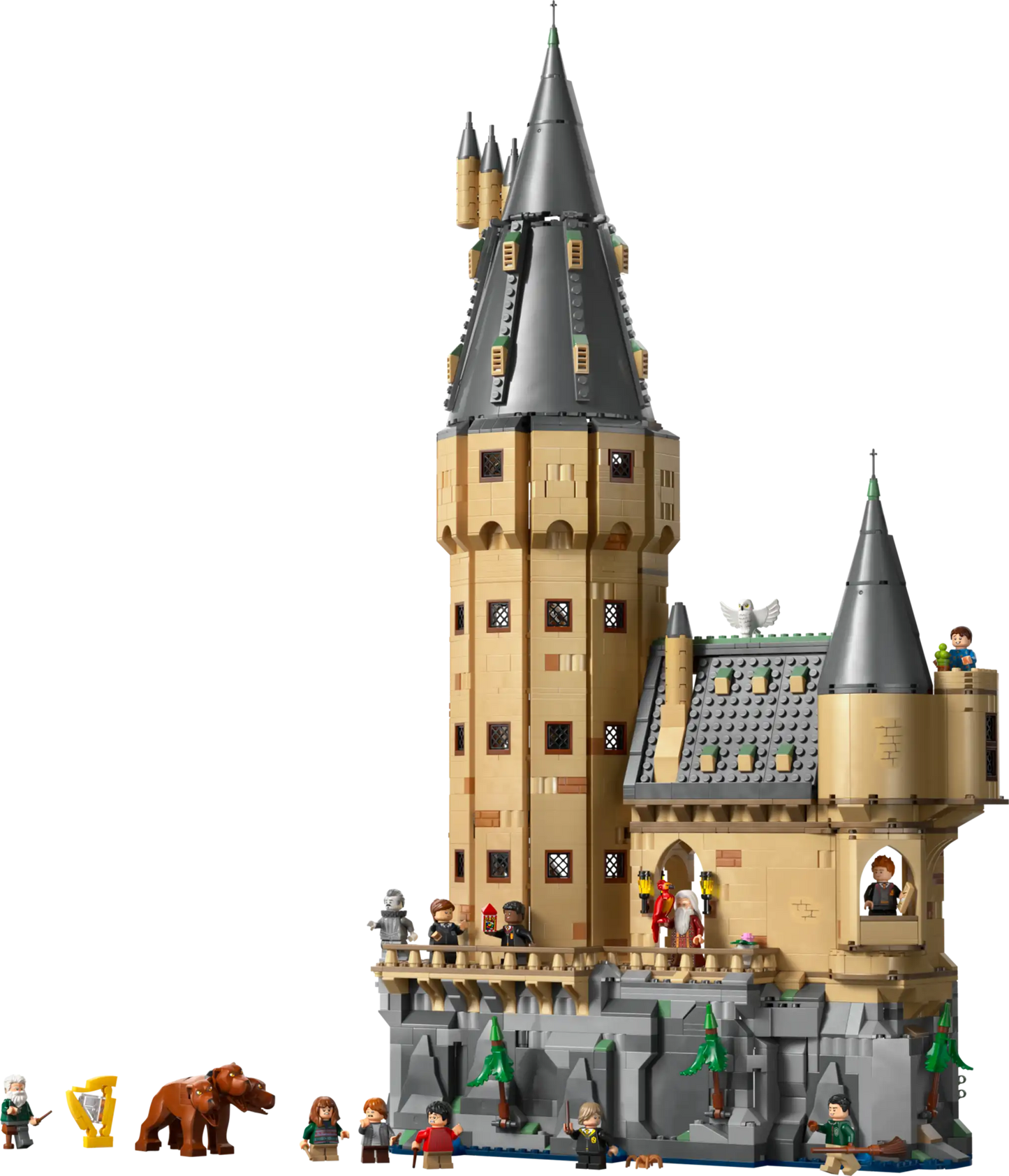 Compatible - 76454 - Harry Potter - Hogwarts Castle - The Main Tower - 2135 Pieces