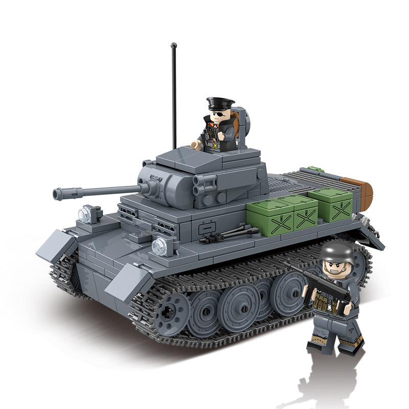 Quan Guan - 100100 - Panzer Kampfwagen II Ausf L Luchs - 503 Pieces
