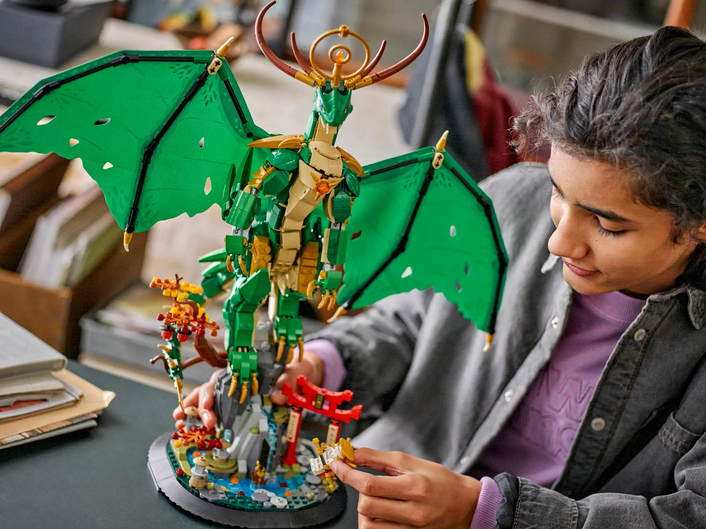 Compatible - 71847 - Ninjago - The Guardian Dragon - 1650 Pieces