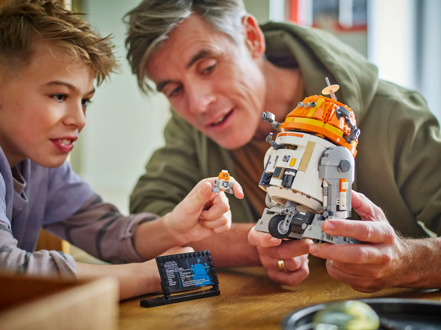 Compatible - 75416 - Chopper (C1-10P) Astromech Droid - 1039 Pieces
