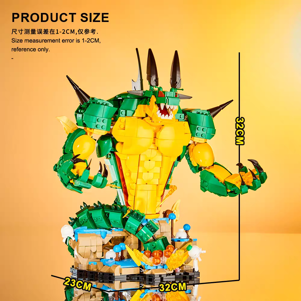 DK - 5001 - Dragon Ball Z - Namekian Dragon - Porunga - 1907 Pieces