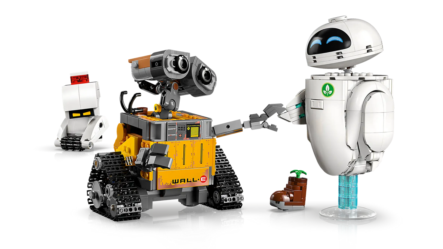 Compatible - 43279 - Disney - Wall E And Eve - 811 Pieces