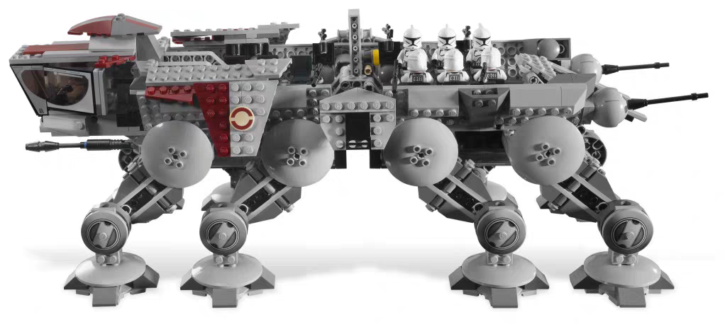 Compatible - 10195 - Star Wars - Republic Dropship with AT OT Walker - 1758 Pieces