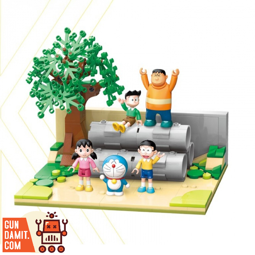Keeppley - K20409 - Doraemon - Cement Pipe And Playground Diorama - 217 Pieces