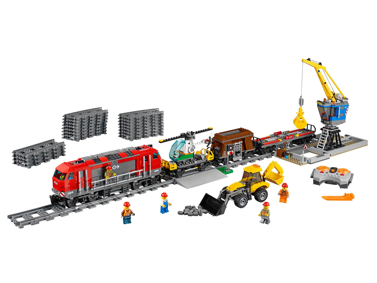 Compatible - 60098 - City - Heavy Haul Train - 984 Pieces