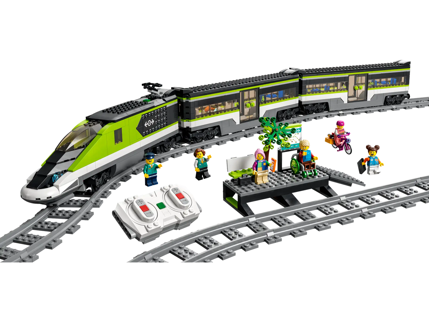 Compatible - 60337 - City - Express Passenger Train - 764 Pieces