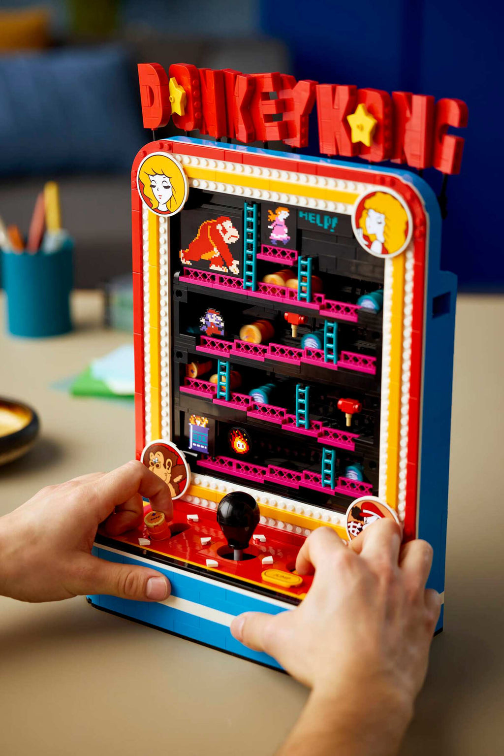 Compatible - Super Mario - 72051 - Donkey Kong Arcade - 1367 Pieces